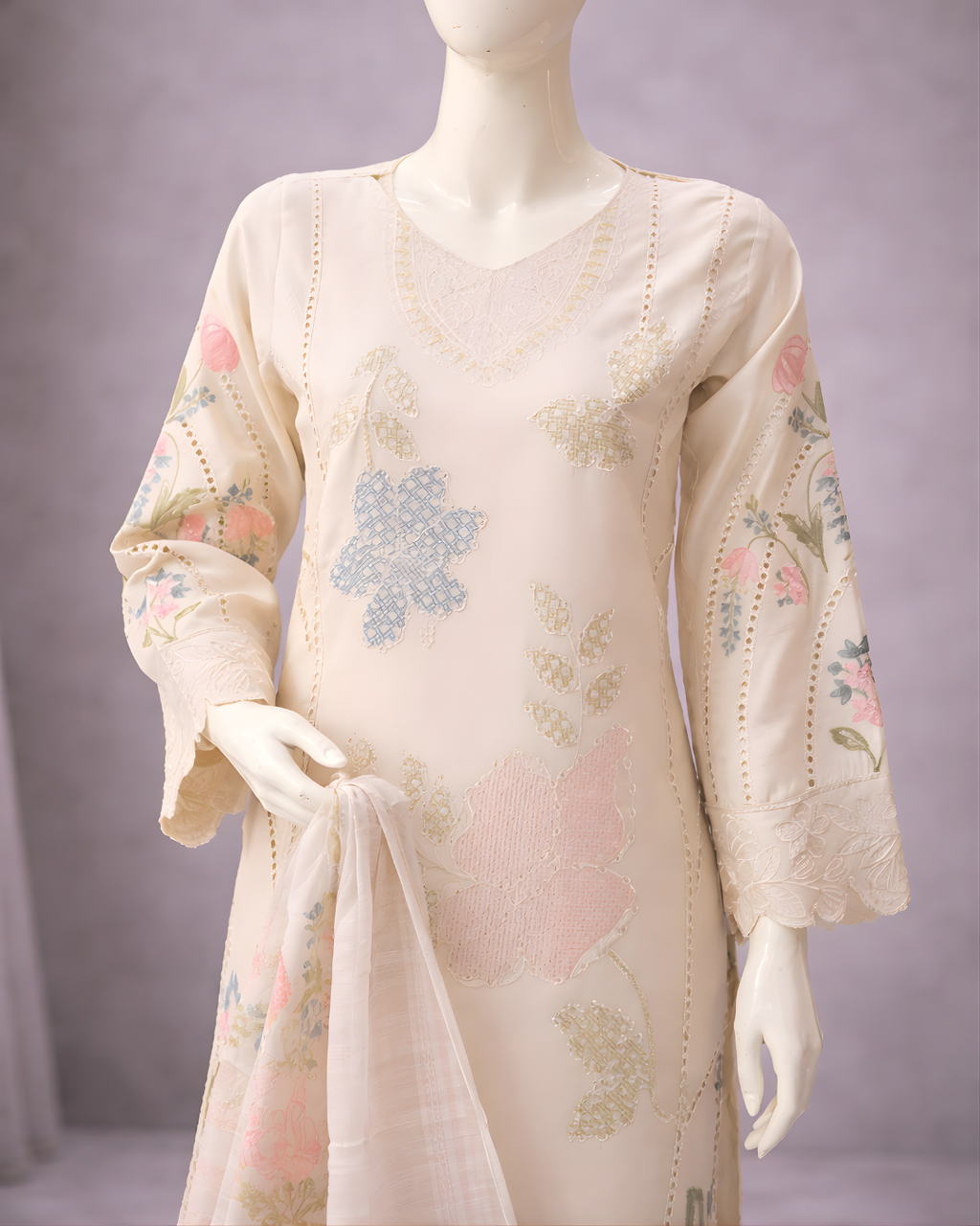 PL-363 | 3PCS Premium – Viscose Collection – Off White