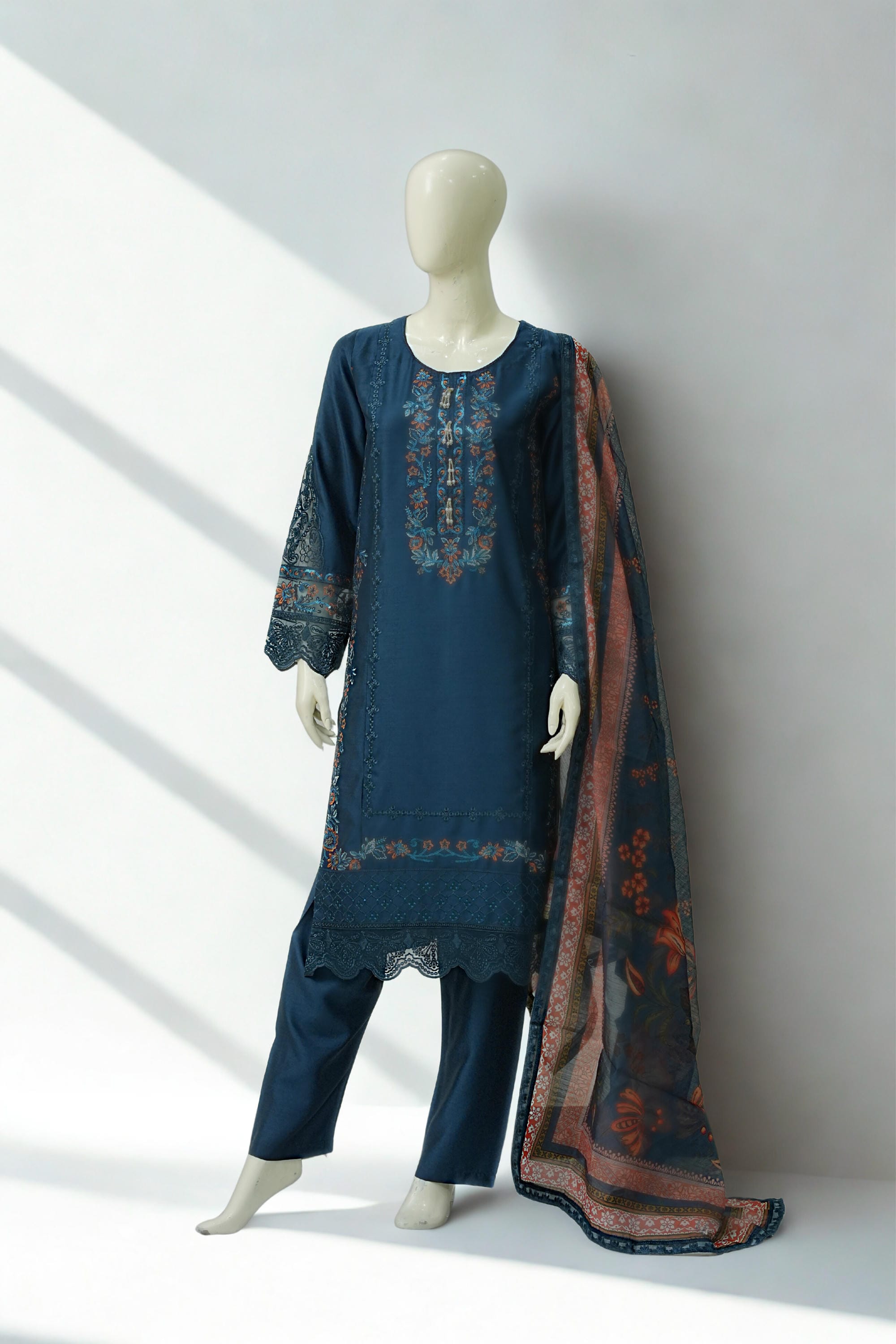 PL-350 | 3PCS Premium – Viscose Collection – Peacock