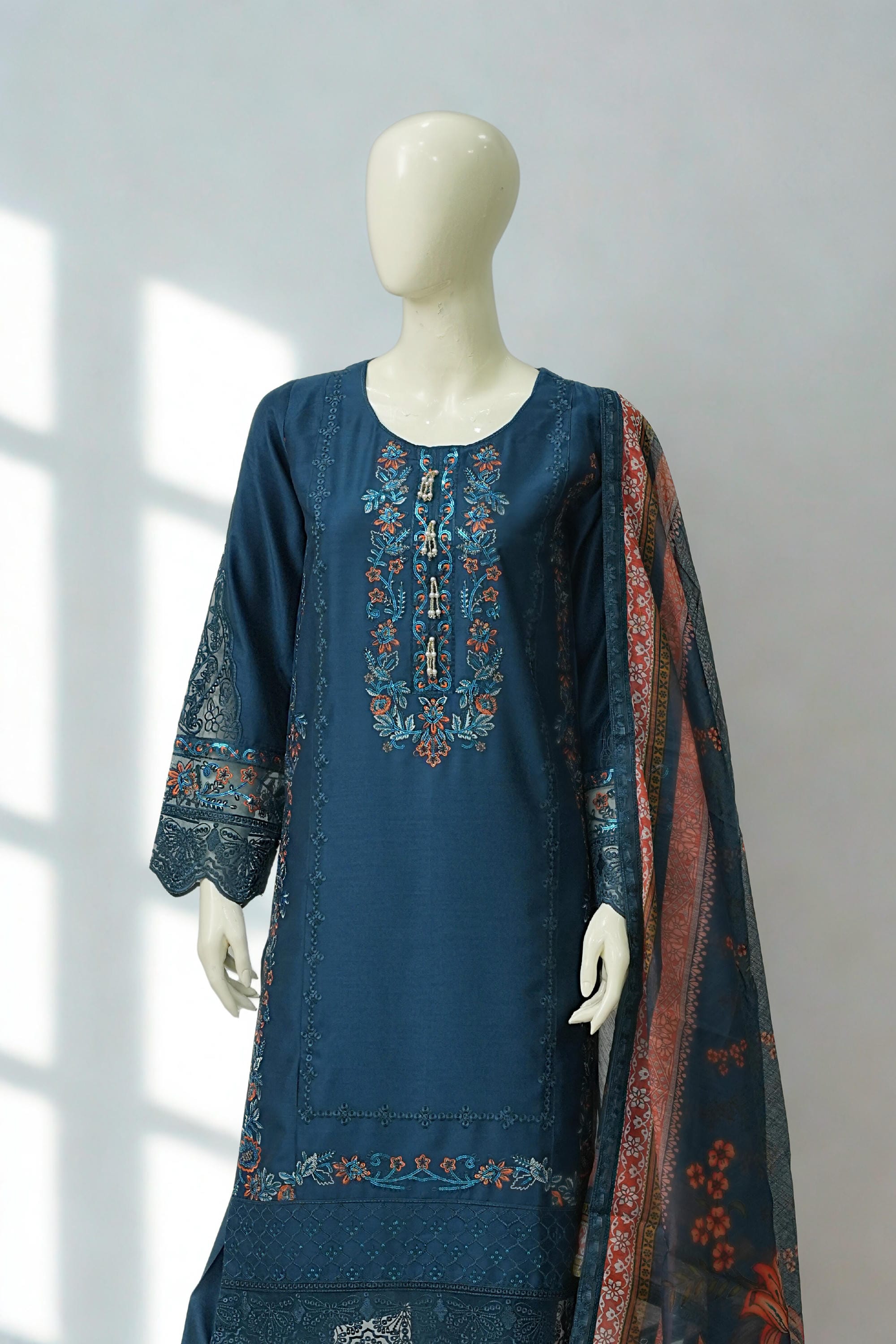 PL-350 | 3PCS Premium – Viscose Collection – Peacock