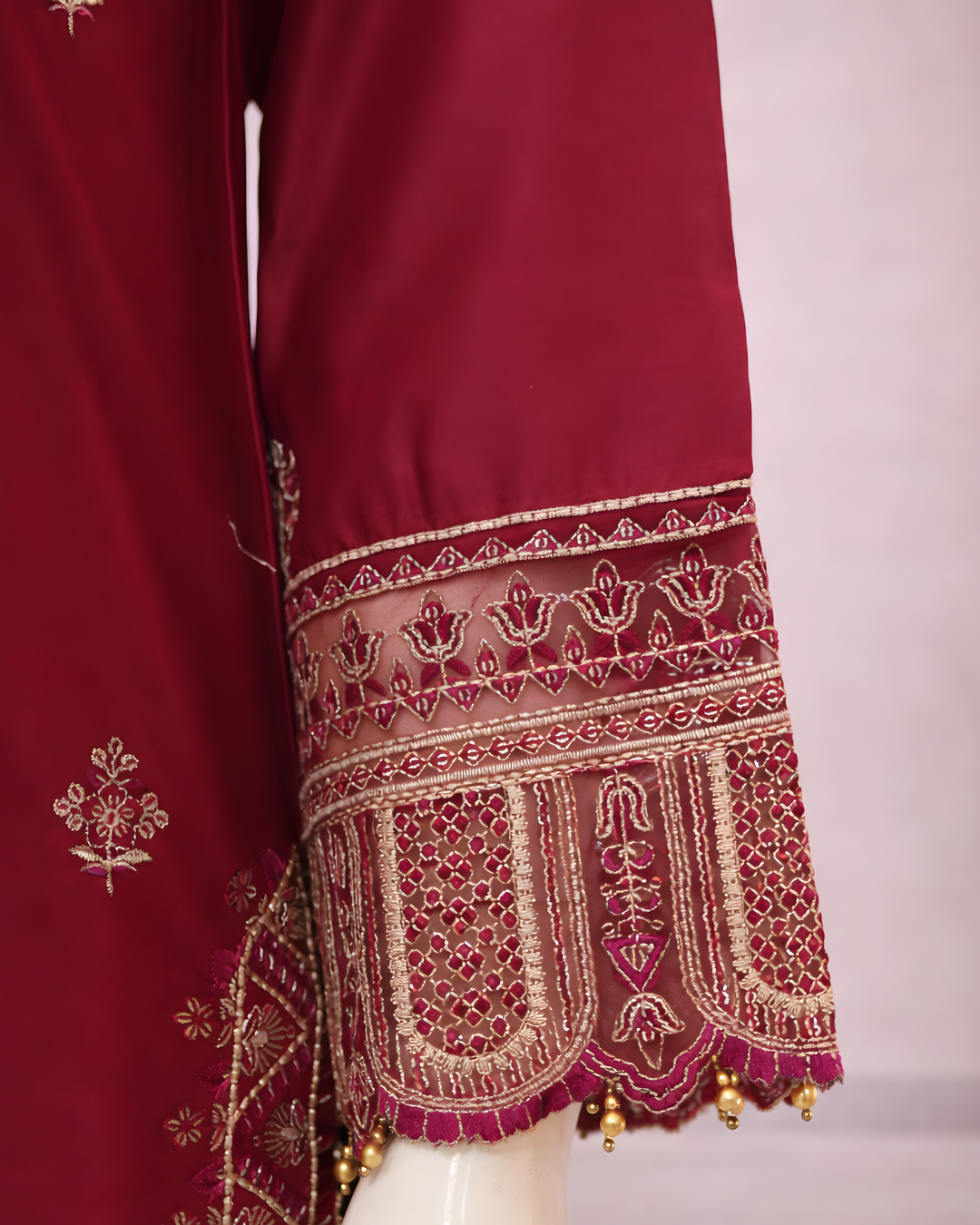 PL-368 | 3PCS Premium – Viscose Collection – Mehroon