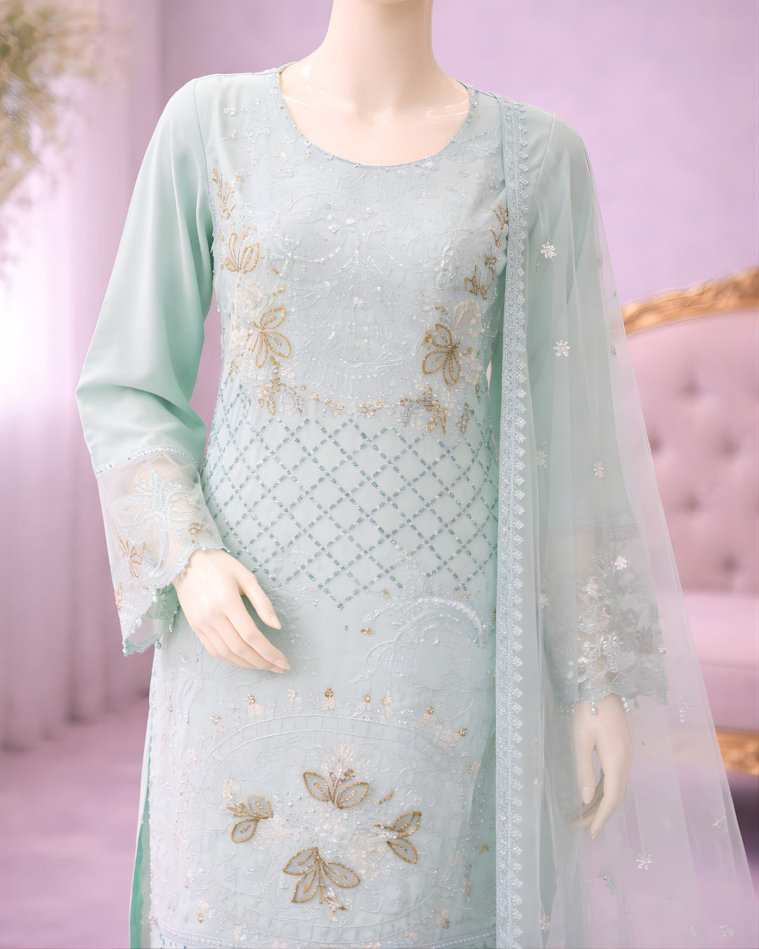 PL-354 | 3PCS Premium – Viscose Collection – Aqua